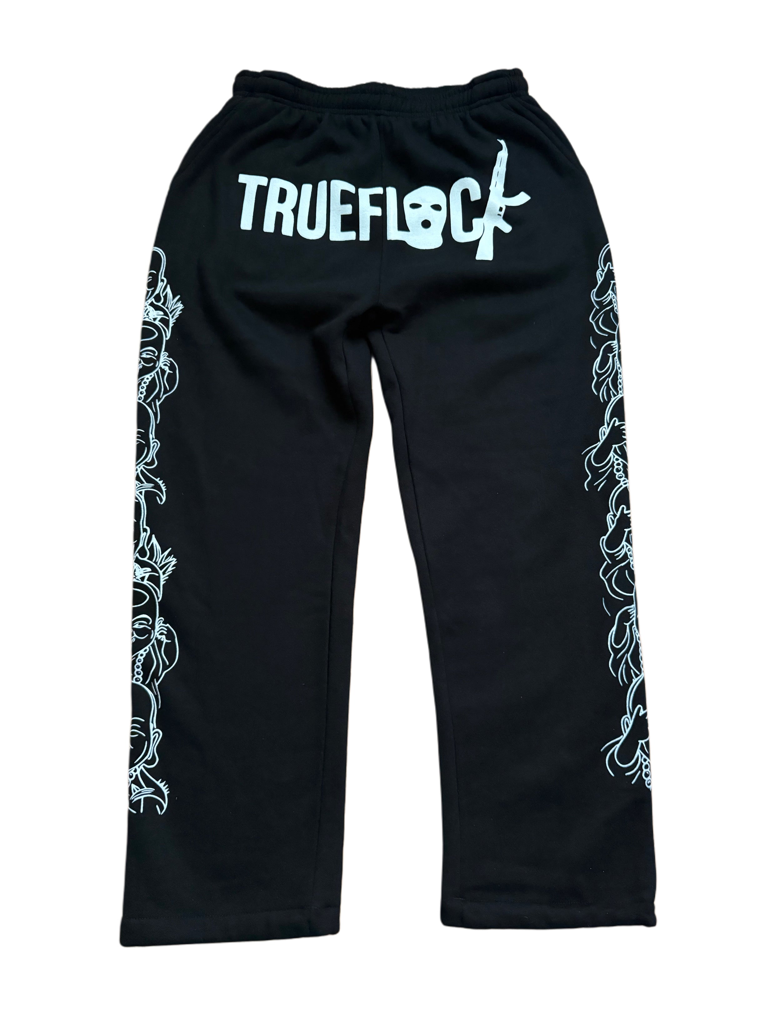 Blk-Trueflock Buddha sweats