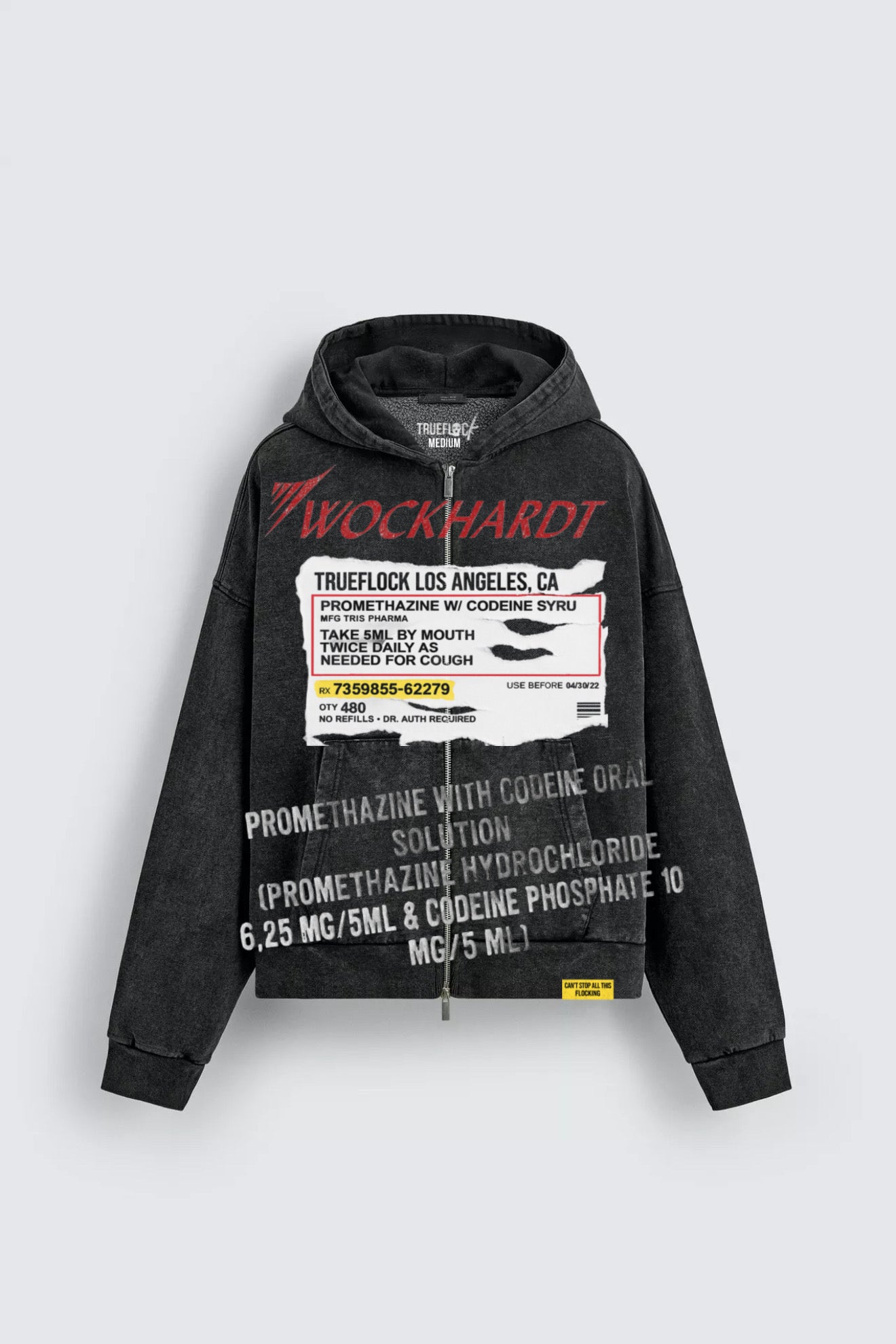 BLK-CODEINE HOODIE